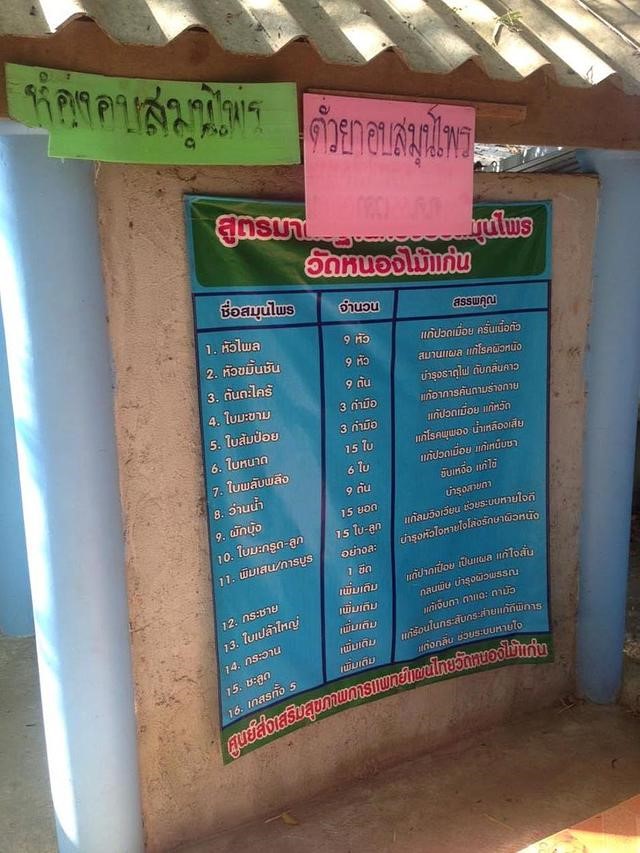 ศูนย์แพทย์แผนไทย วัดหนองไม้แก่น